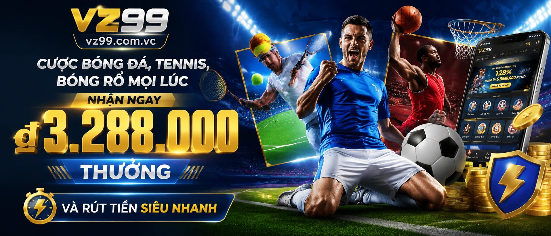 Hình ảnh nhận diện nền tảng VZ99